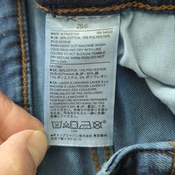 Banana Republic Sculp Skinny Jeans Denim 28/6 - Picture 3 of 9